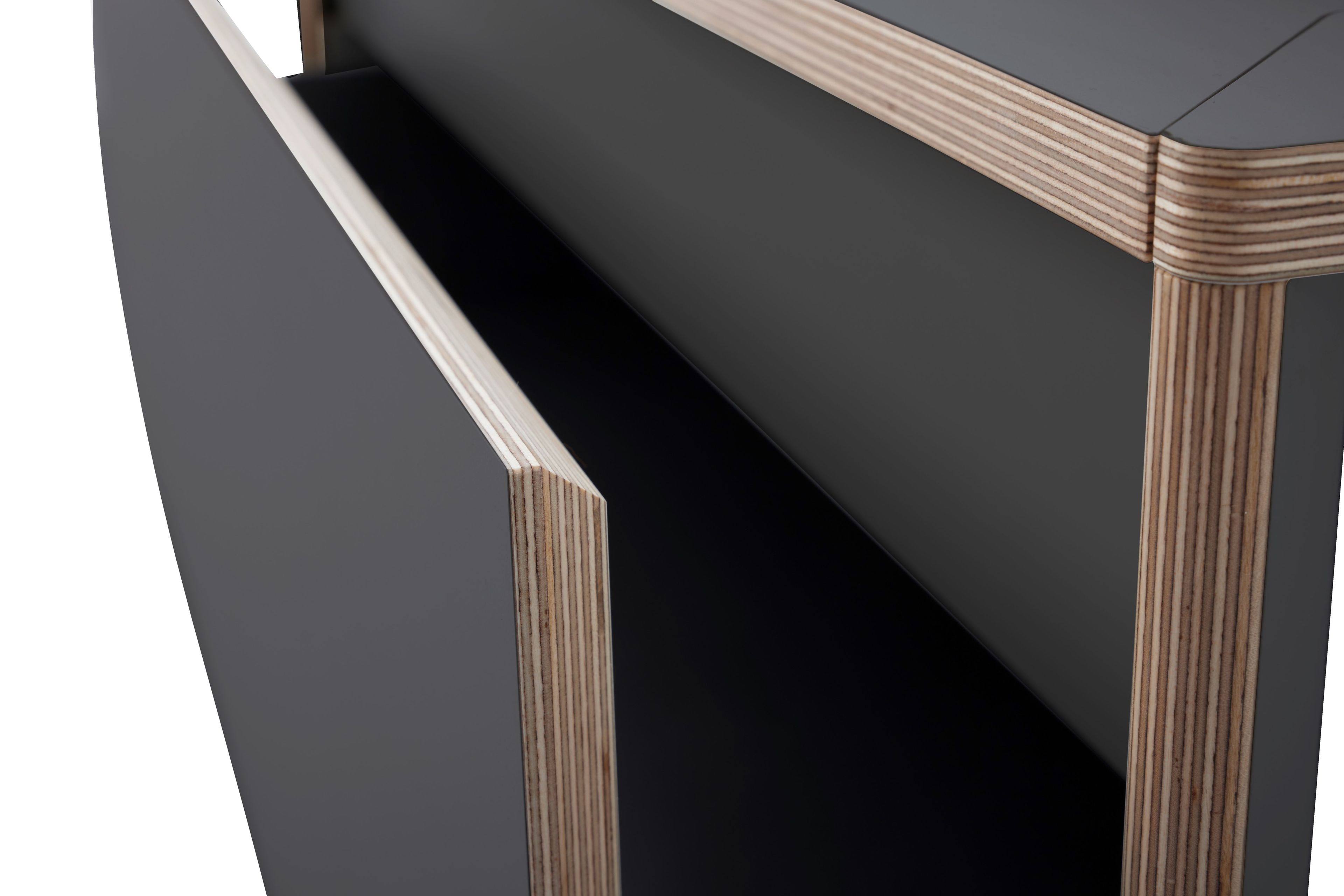 Двуспальная кровать-контейнер из многослойного материала Müller Small Living SPAZE ARCH-00061252 - Вид №31