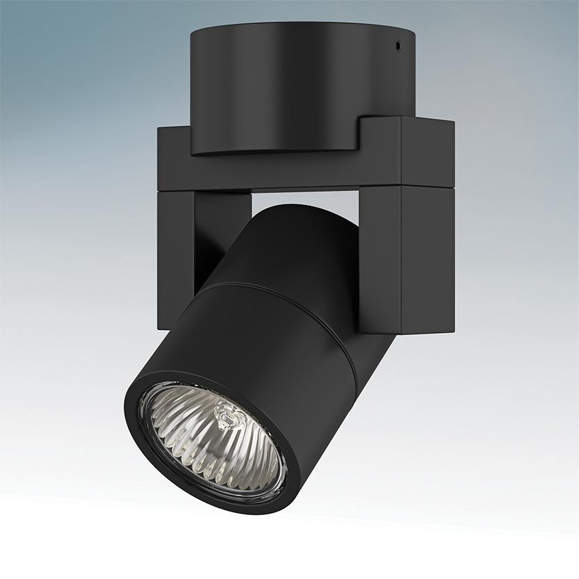 Потолочный светильник Lightstar Illumo L1 Alu 051047 LIGHTSTAR ILLUMO L1 082450 Черный  - Вид №1