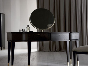 Круглое настольное зеркало