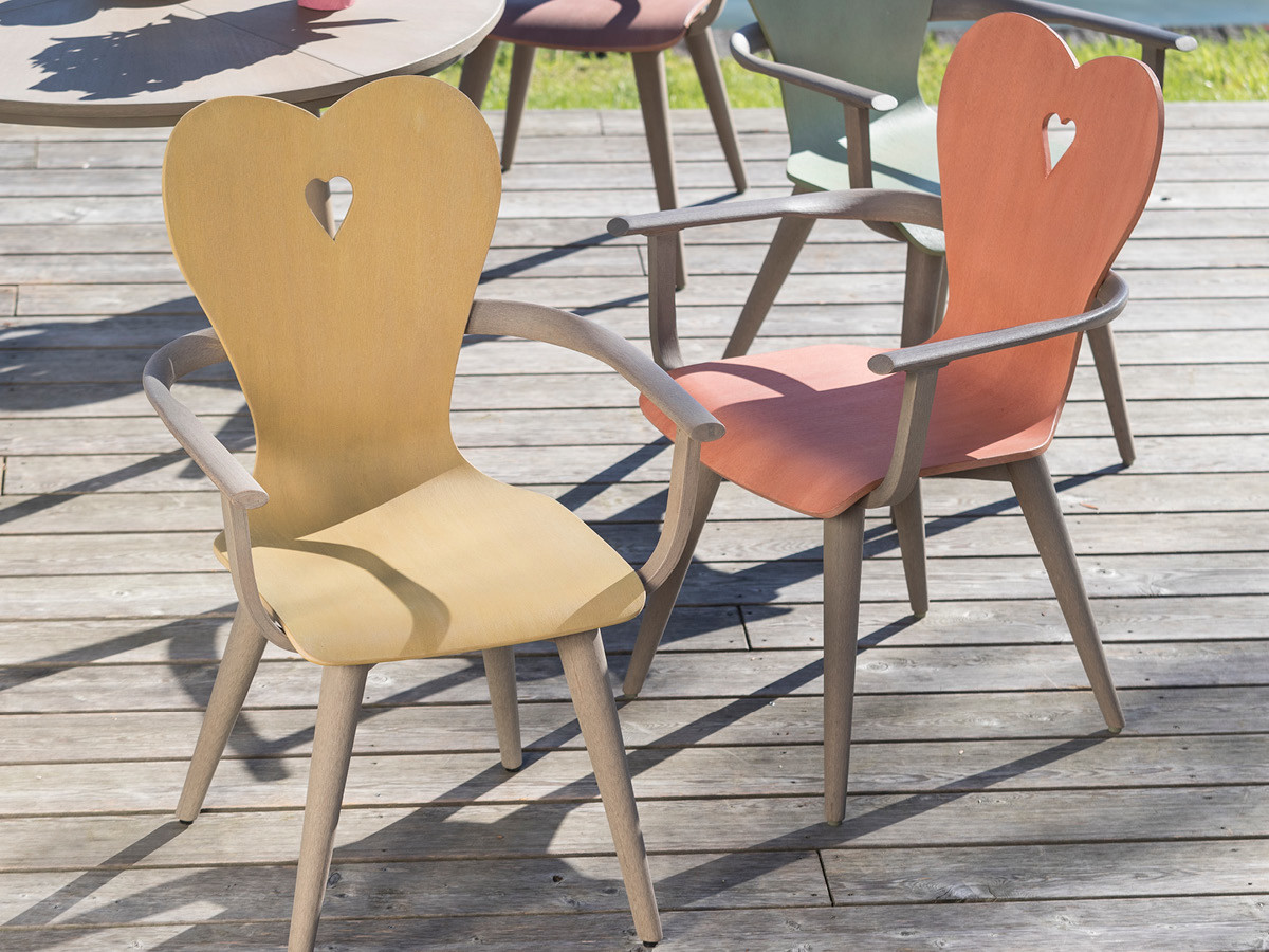 72.00.0531 Кресло Alpenblick старое серое / горчично-зеленое Mbm  - Вид №1