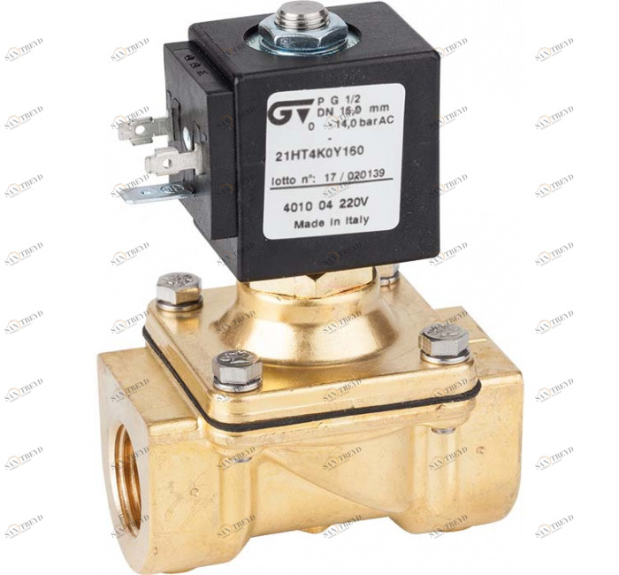 GENEBRE 4010 03 c12v 2-ходовой электромагнитный клапан смешанного действия Н.З 