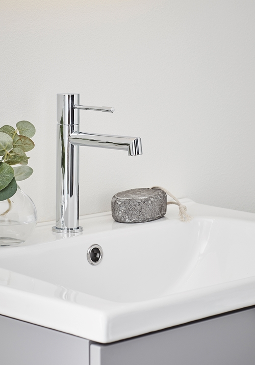 1381278 Форма Смесителя Для Умывальника Низкохромированная Hafa  Хромированный  - Вид №2