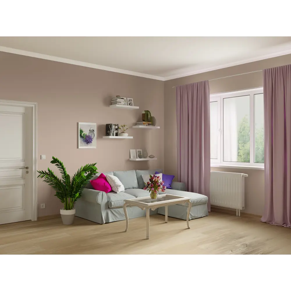 Краска для стен и потолков Trend Farbe цвет Ванильный какао 2.5 л Dufa STLM-2065265 - Вид №4