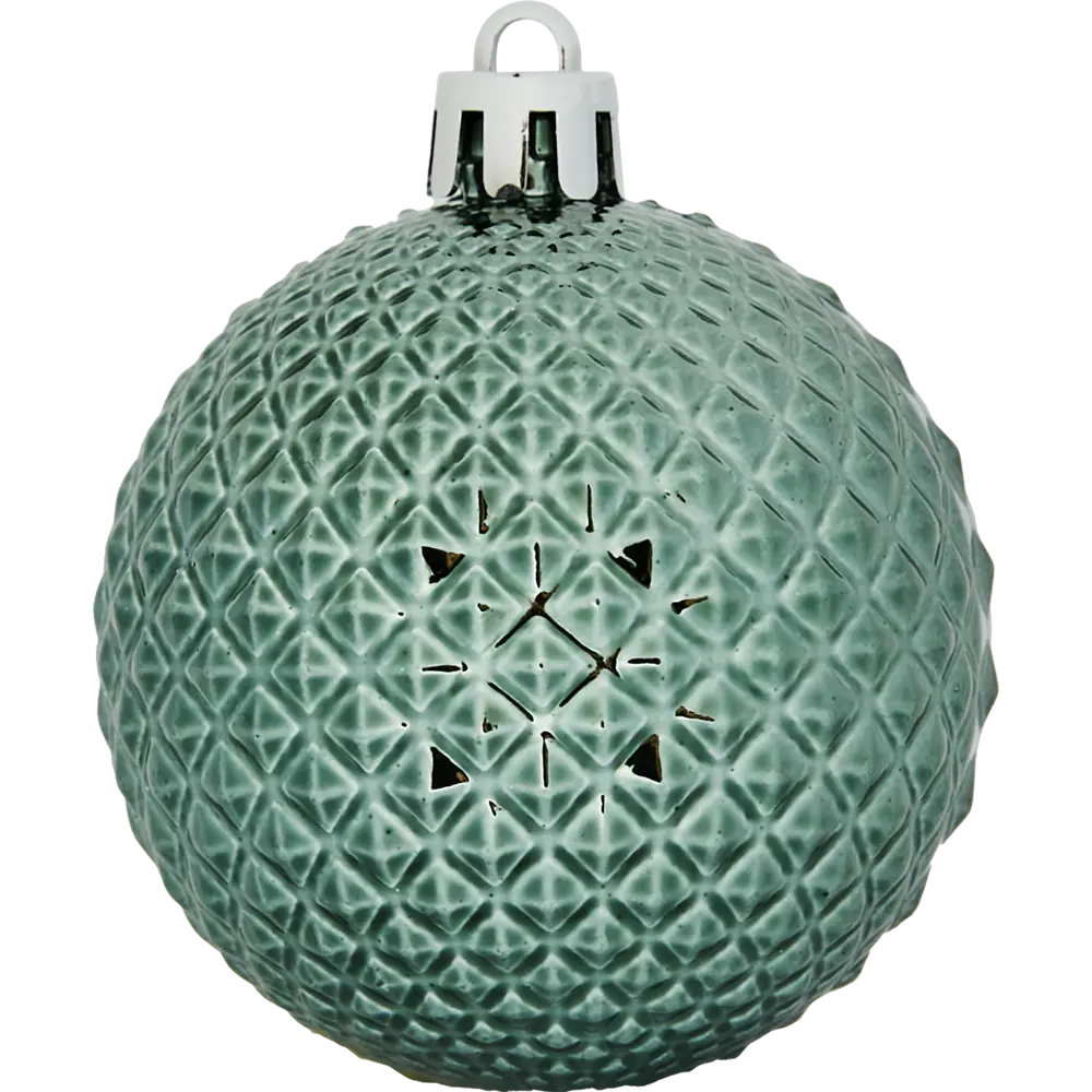 87036328 Набор новогодних шаров Christmas ø5-6 см полистирол цвет белый, зеленый, серебристый 25 шт. STLM-1365365 Santreyd  - Вид №8