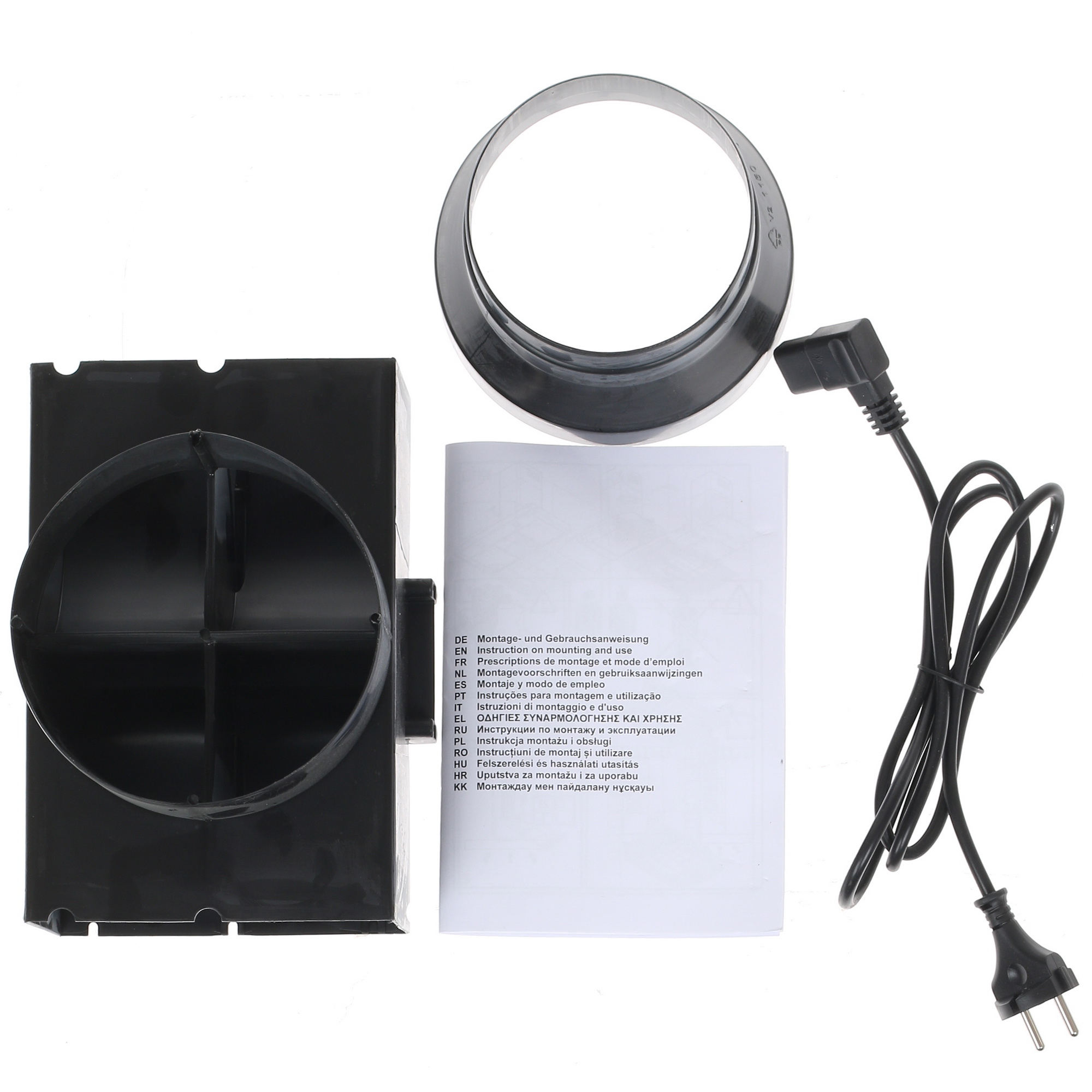 1106564 Вытяжка каминная Jetair MOLLY P 60 INX серебристый/прозрачный STDN-0069069 - Вид №8