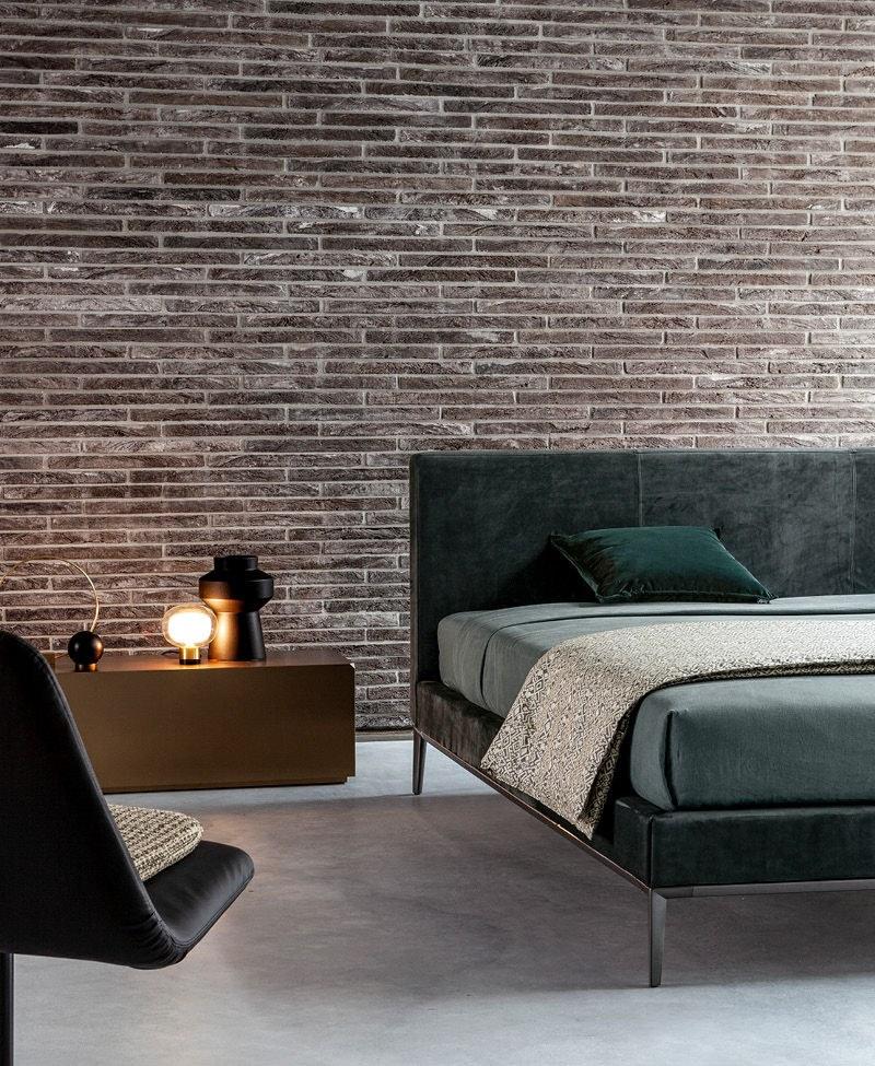 Twils Двуспальная кровать с мягким изголовьем Max sun-id-1465558 - Вид №1