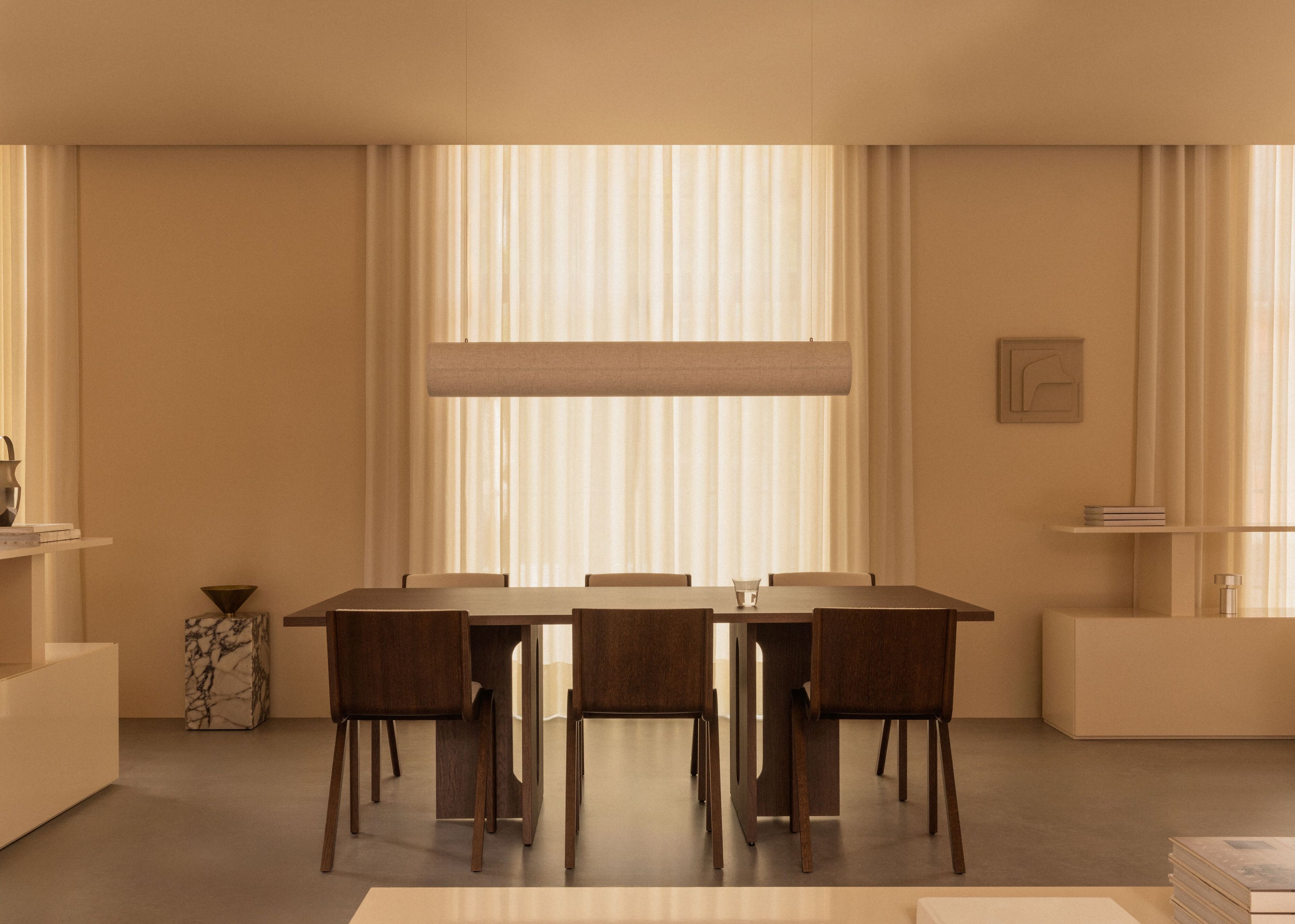 Льняная светодиодная подвесная лампа Audo Copenhagen Hashira ARCH-00005189 - Вид №4