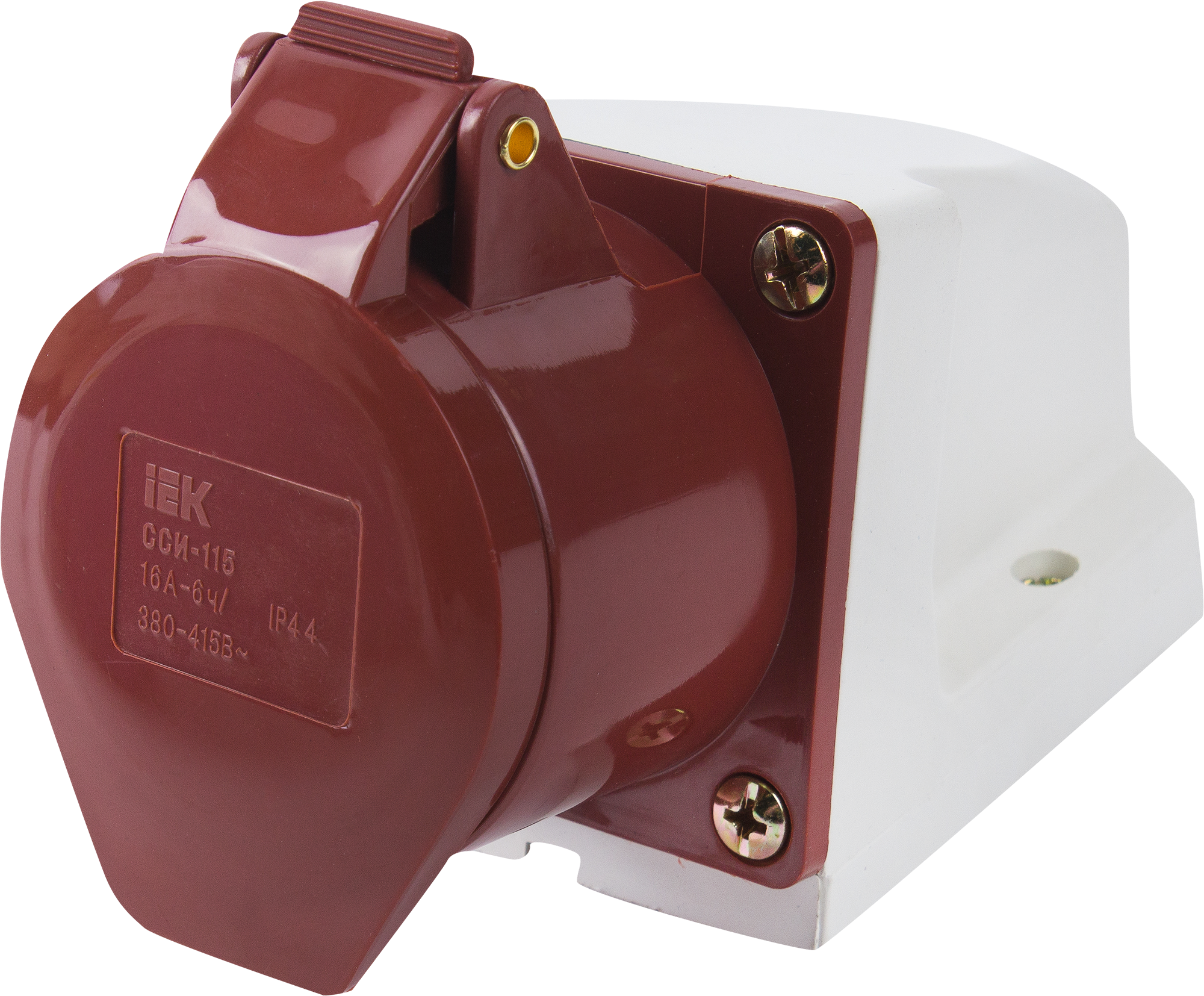 Переносная силовая розетка IEK 16А 380В с заземлением 11869502 STLM-0001547 - Вид №1