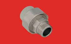 Муфта комбинированная раз. (нар.рез.) 32-1 Grise PP-R