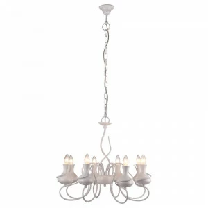 Подвесная люстра Arte Lamp Vaso A6819LM-8WH ARTE LAMP ДИЗАЙНЕРСКИЕ, VASO 056644 Белый