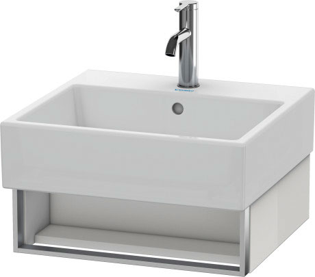 VA602402121 Тумбочка подвесная Vero Air #VA6024 484 x 431 мм Орех темный декор Duravit - Вид №2
