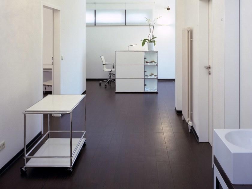 USM Низкомодульный офисный шкаф для хранения из металла Usm haller system sun-id-1380981 - Вид №19