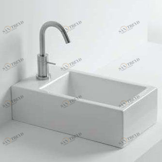 41861 Накладная раковина на столешницу  овальная Santreyd 