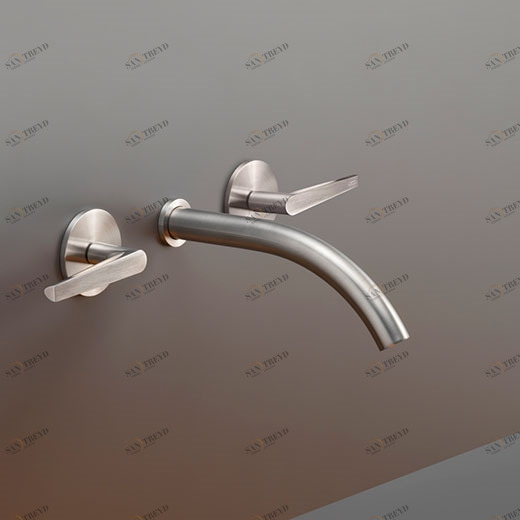 Настенный двойной ручки смеситель с носиком L. 170 мм  FLG10 CEADESIGN 