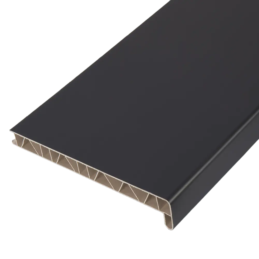 Подоконник ПВХ Santreyd 1500x300 мм цвет антрацит 89380123 STLM-1528423