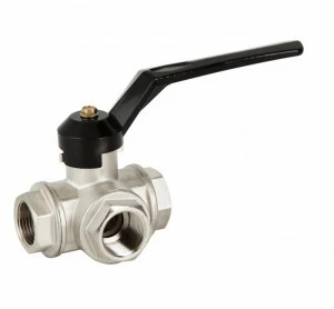 GENEBRE 3070 07 Трехходовой шаровой кран типа «L»