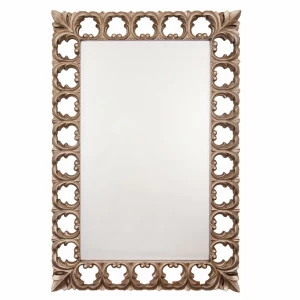 Зеркало прямоугольное настенное серебро Antiqued Silver PUSHA ДИЗАЙНЕРСКИЕ 062575 Серебро