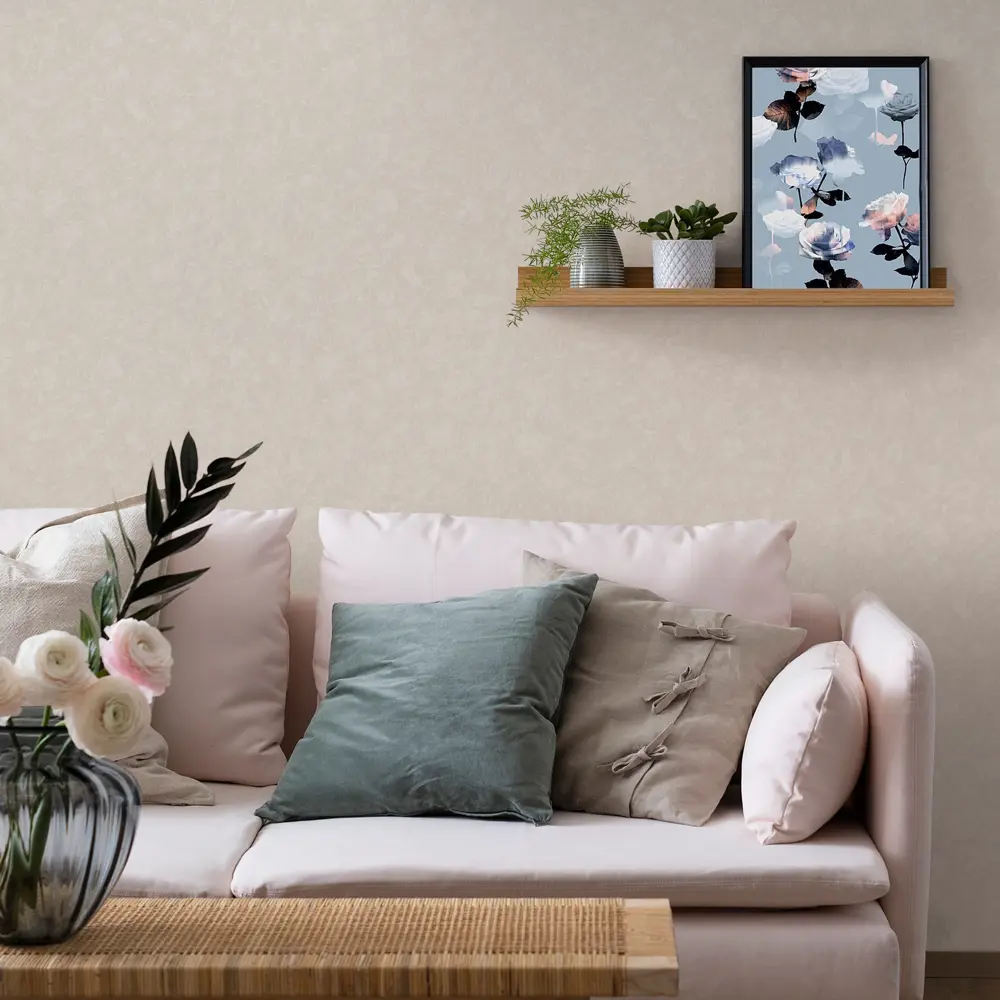 Обои флизелиновые Euro Decor Saint-Tropez бежевые 1.06 м 7085-01 STLM-2085073 - Вид №2