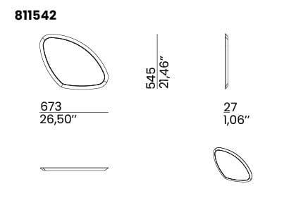 Настенное зеркало в рамке animovel Ньюпорт ARCH-00110653 - Вид №4