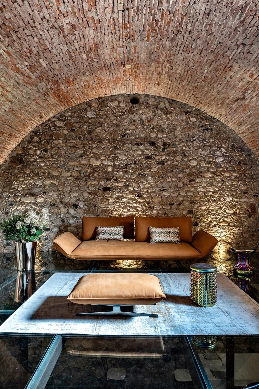 Gobbo Salotti Модульный диван на санках из ткани sun-id-1394014 - Вид №3