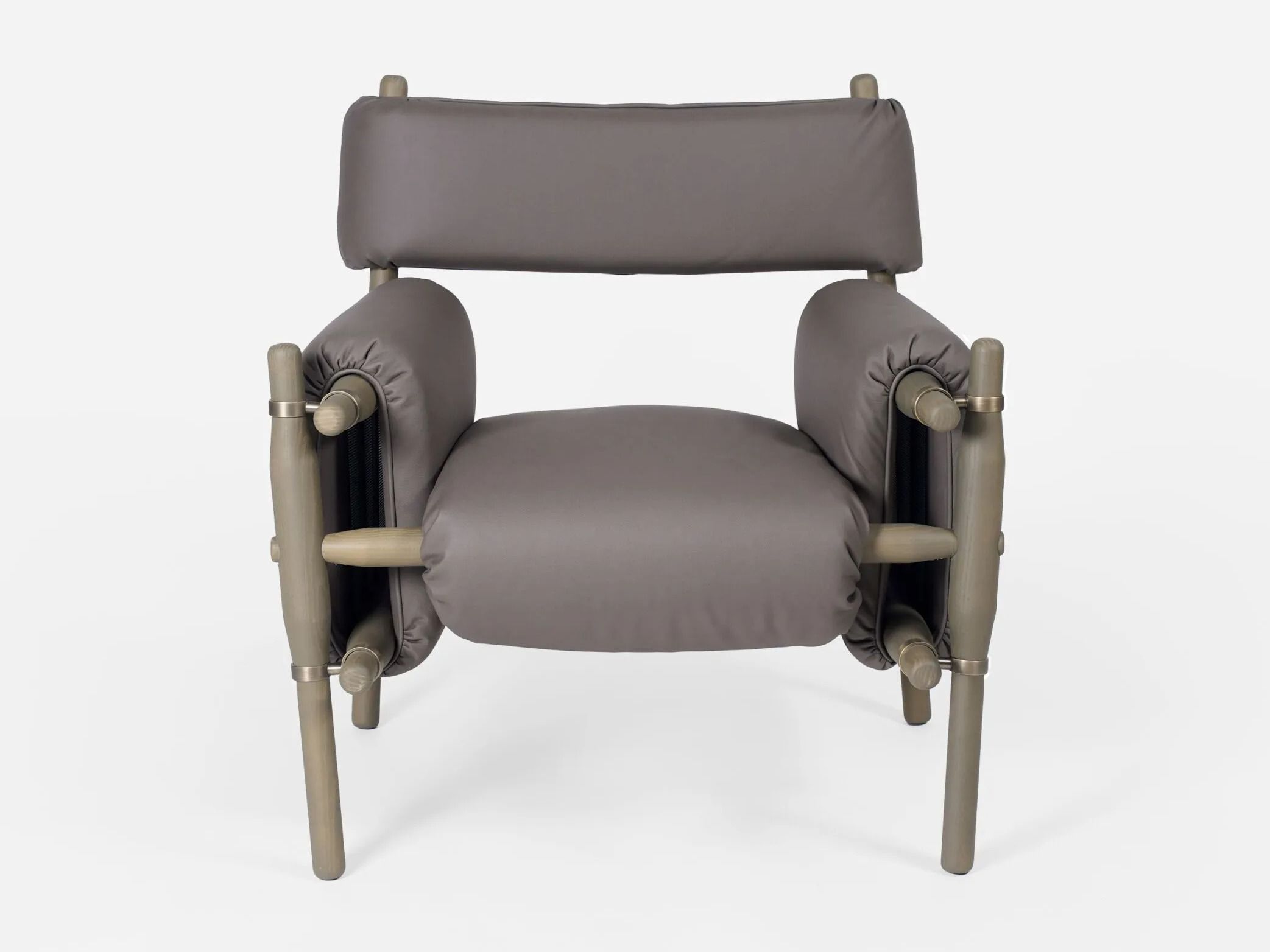 Веганское кожаное кресло с подлокотниками DANTE - Goods And Bads The Jetzt ARCH-00051766 - Вид №1