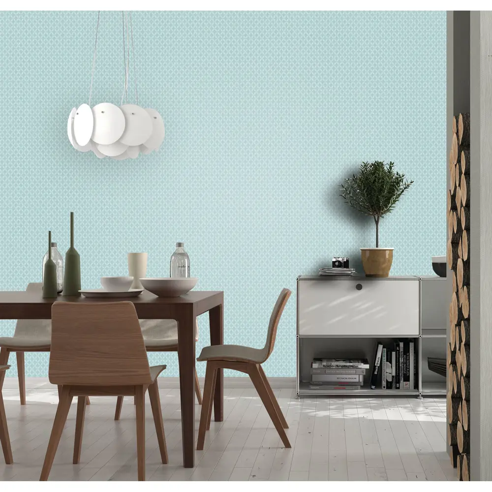 Обои флизелиновые 1.06х10 м орнамент цвет голубой ER 4167-08 Erismann Скандинавия STLM-2077264 - Вид №2