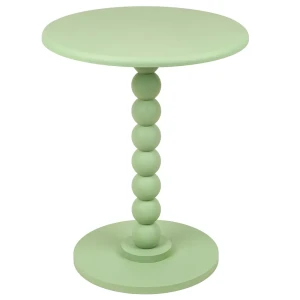 Журнальный столик Dream River круглый 38×46.5 см серо-зеленый 89432356