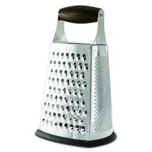 Терка 4-сторонняя Legnoart, дерево/нержавеющая сталь, 16х12,5х27,5 см, темно-коричневая