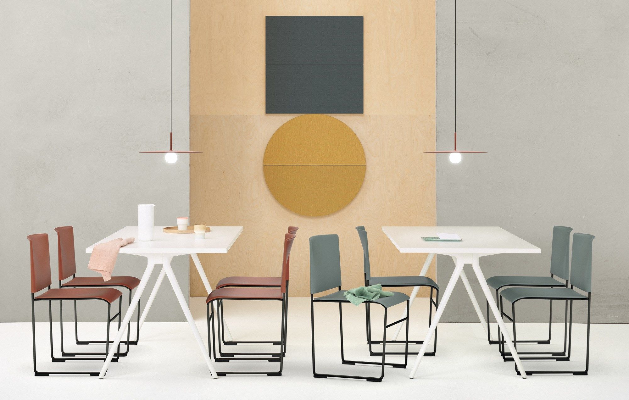 Пластиковый штабелируемый стул для конференций Arper Стейси ARCH-00050443 - Вид №7