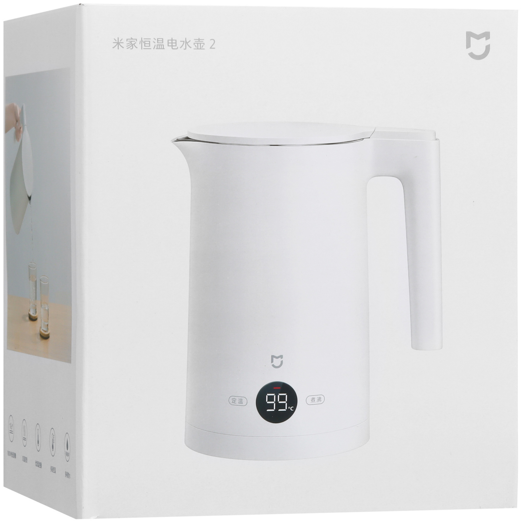 5446202 Электрочайник MIJIA Thermostatic Kettle 2 белый STDN-0052647 - Вид №8