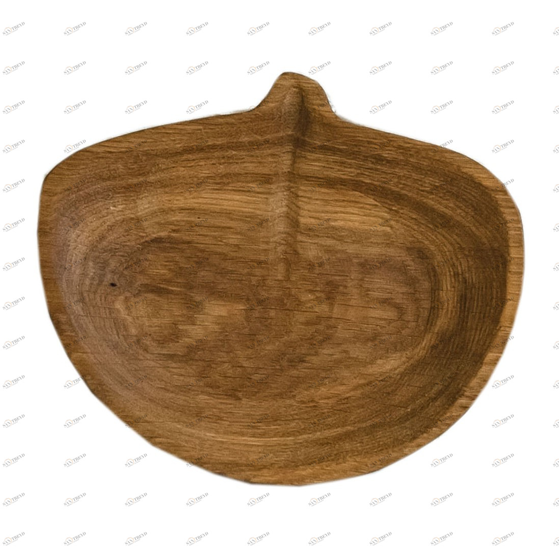 Тарелка "Блюдце липа" светло-коричневая FUGA ECO WOOD 123574 Коричневый 