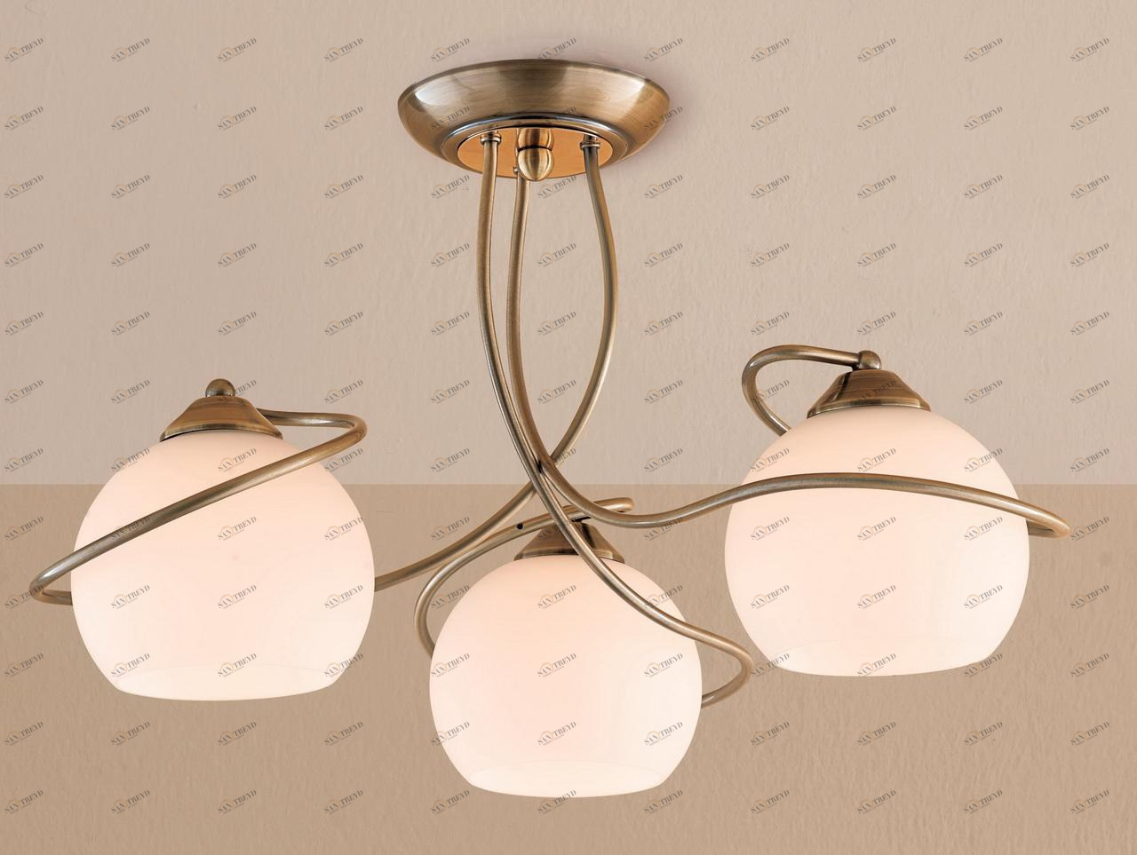 Потолочная люстра Citilux Лайма CL155133 CITILUX ЛАЙМА БРОНЗА 182421 Белый 