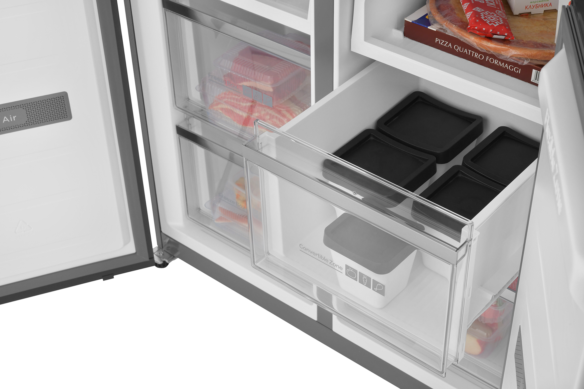 9238024 Холодильник Side by Side   ZUGEL ZRCDI456XB Slot-In черный STDN-0034025 - Вид №28