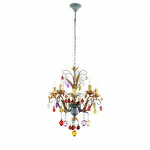 Подвесная люстра ST Luce Joanna SL426.763.05 ST LUCE ДИЗАЙНЕРСКИЕ, JOANNA 279777 Разноцветный