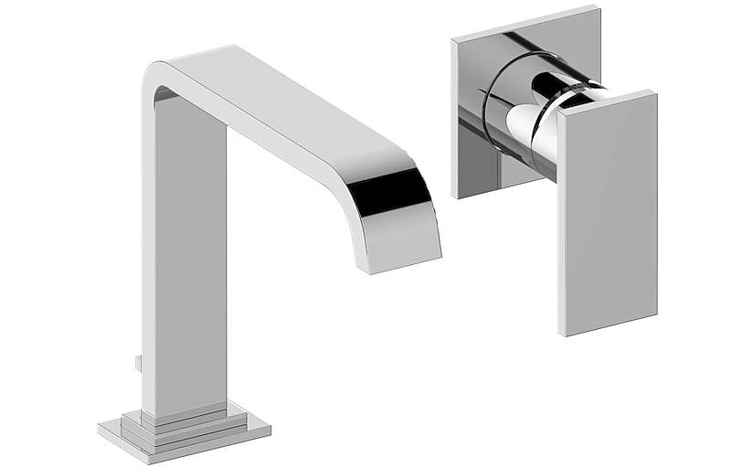 E-2311-LM31W-T Single lever basin mixer with manual pop-up waste - Trim only GRAFF Immersion