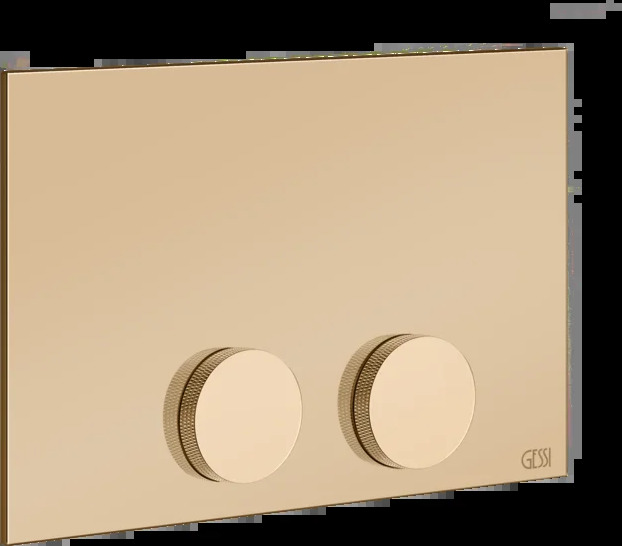 Запорная пластина 54629 735 Gessi Anello ТЕПЛАЯ БРОНЗА PVD