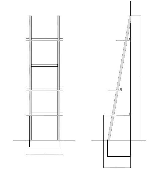 SCT03850 Bathroom Collection стеллаж Moma MOMA Design Woodtower 47300 - Вид №2