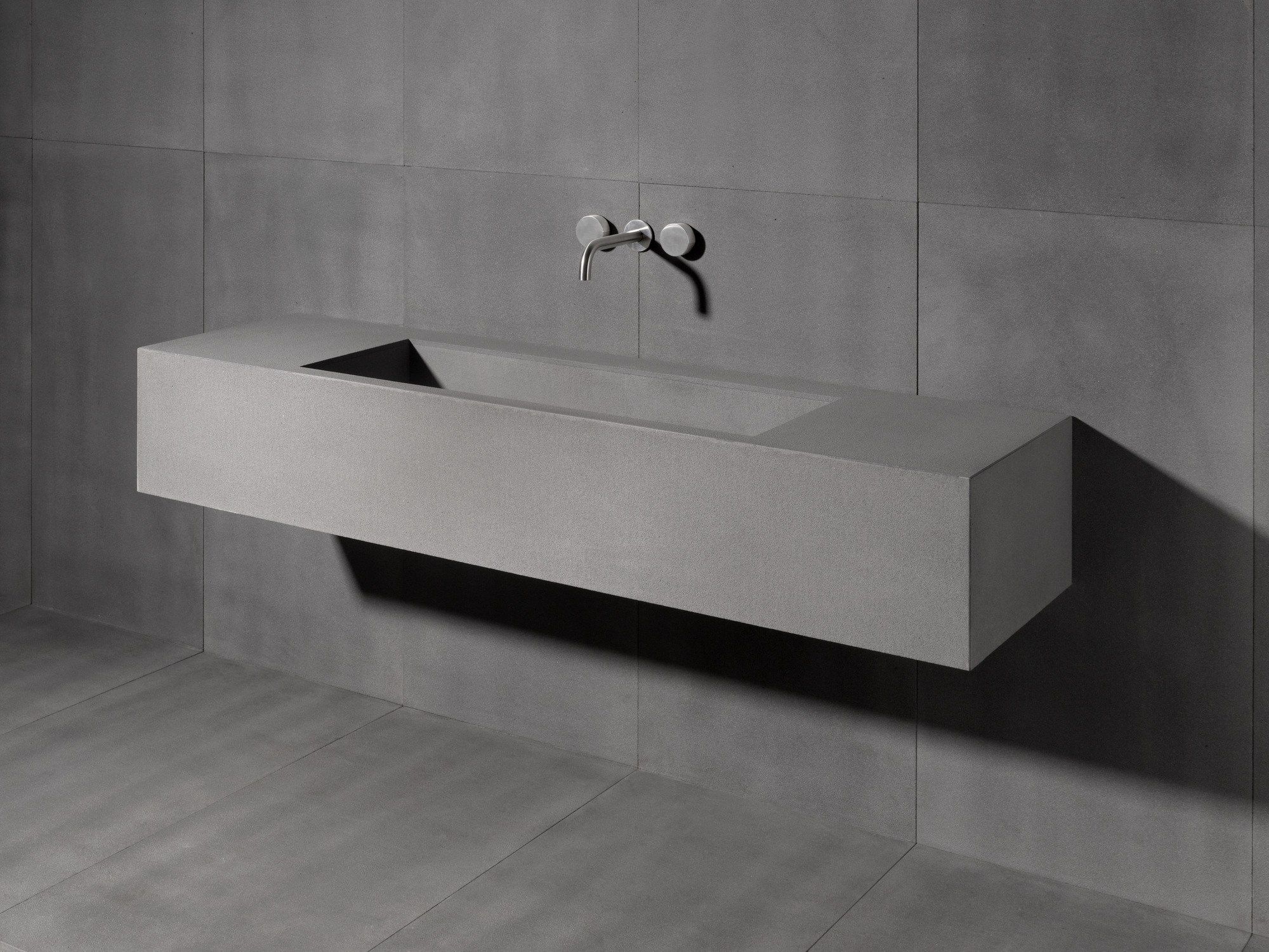 Мраморная прямоугольная подвесная раковина Salvatori STILETTO ARCH-00140478 - Вид №2