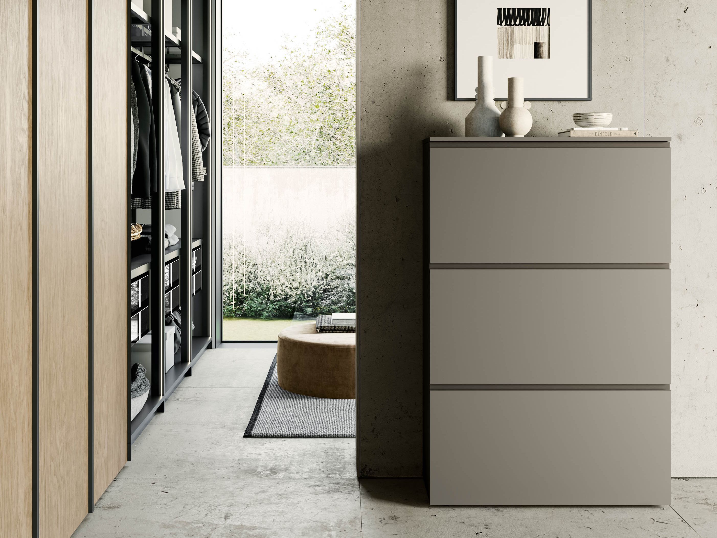 Деревянный шкаф для обуви Birex MINIMA COMP. 3 ARCH-00107351