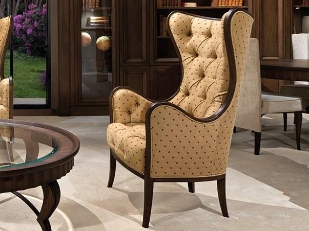 Prestige Кресло из мягкой ткани Capricci Cvh023t - Вид №2