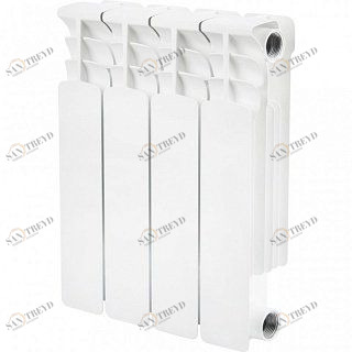 Радиатор STOUT Space 4 секции биметаллический секционный, высота 350мм SRB0310035004