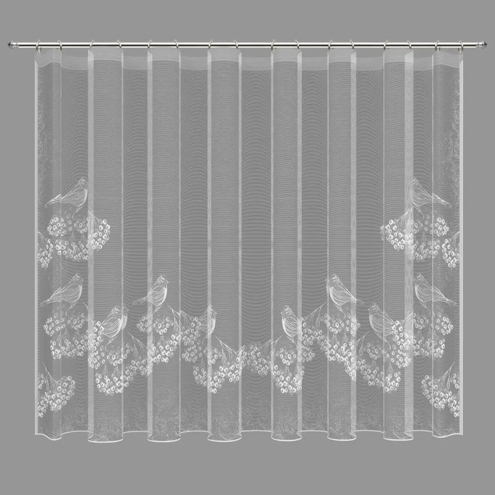 Тюль на ленте для кухни Рассвет 250x160 см цвет белый Santreyd STLM-2032500 - Вид №1