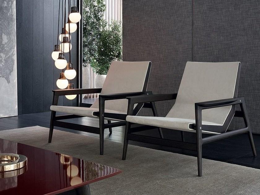 Poliform Кожаное кресло с подлокотниками Ipanema sun-id-1382168 - Вид №4