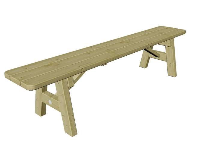 Садовая скамейка из сосны Pircher SIRMIONE ARCH-00062731 - Вид №7