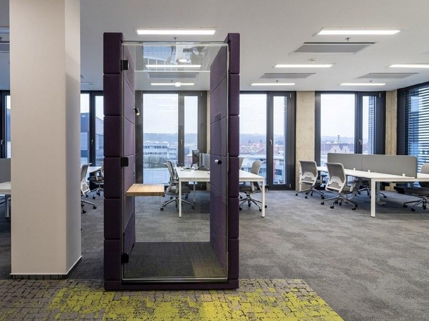 SilentLab Акустическая офисная кабина из ткани со встроенным освещением sun-id-1483761 - Вид №3