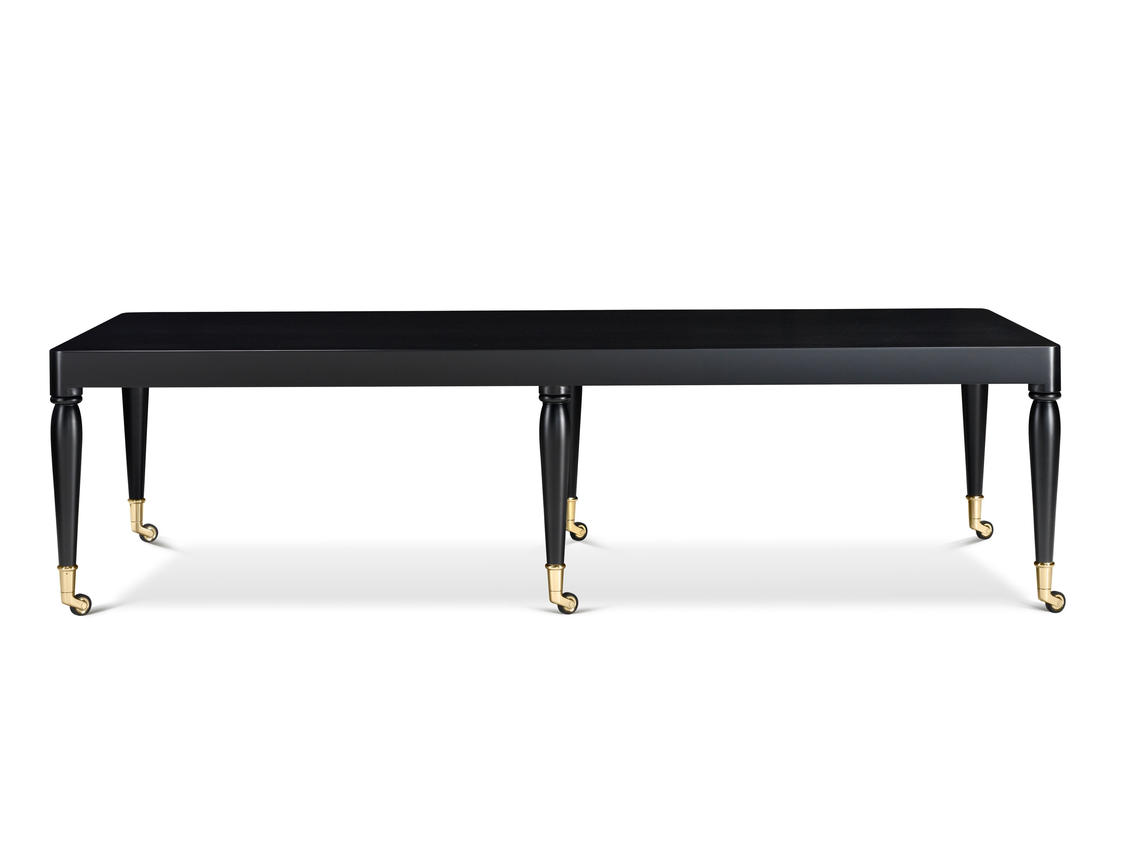 Прямоугольный вишневый стол с колесами GHIDINI1961 Шейкер ARCH-00076406