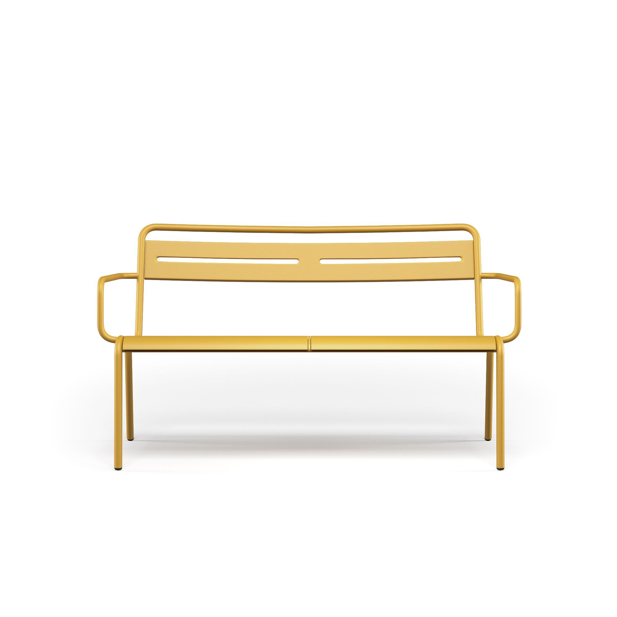 Стальная садовая скамейка с подлокотниками emu Star ARCH-00133569 - Вид №1