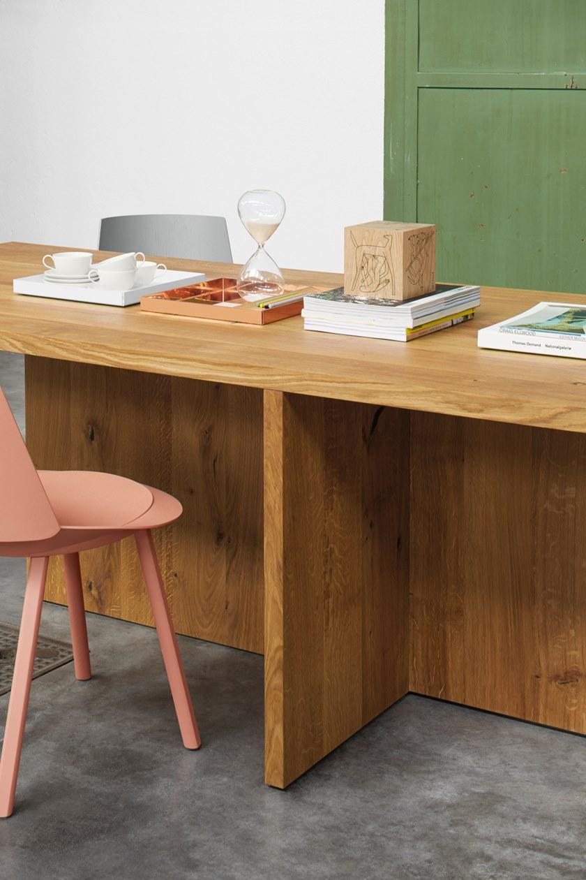 e15 Прямоугольный стол из дуба  Ta18  - Вид №3