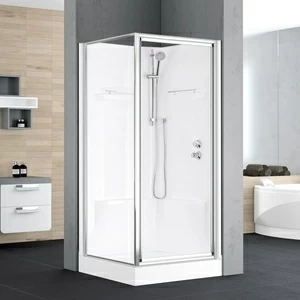 Novellini. Душевая кабина 90x90 см GF STANDARD без крыши ALBA