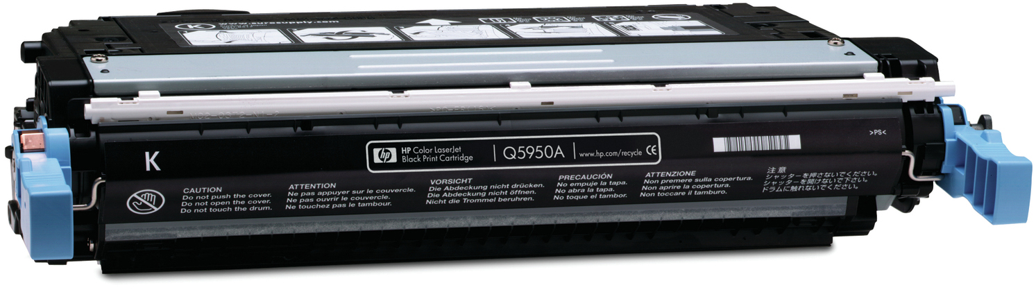 Q5950A color laserjet black print cartridge HP Santreyd  - Вид №2